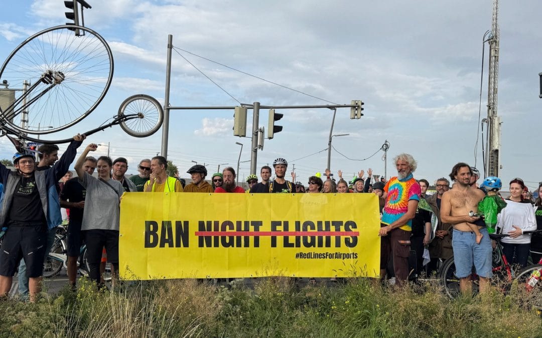 ‘¡Dejadnos dormir! – Acciones en 12 países para prohibir los vuelos nocturnos