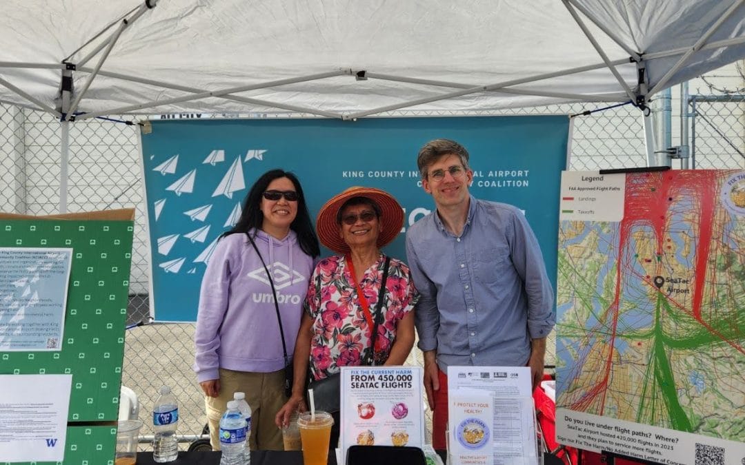 Una cuestión de equidad: Organizarse por la salud y la justicia climática en el Aeropuerto Internacional del Condado de King
