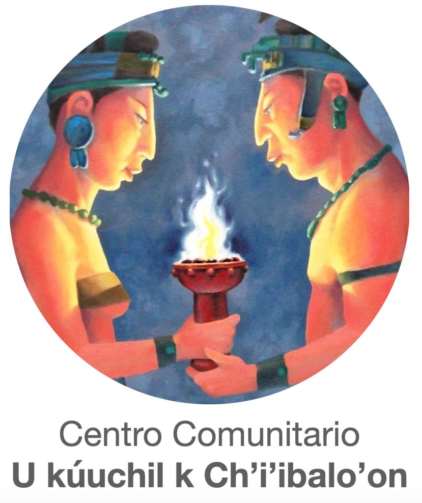 The U kúuchil K Ch’i’ibalo’on Community Centre logo